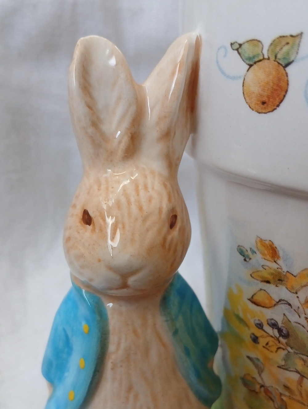 Telaflora Beatrix Potter Peter Rabbit Spring Flowerpot Ceramic Planter 1997 - Picture 10 of 10
